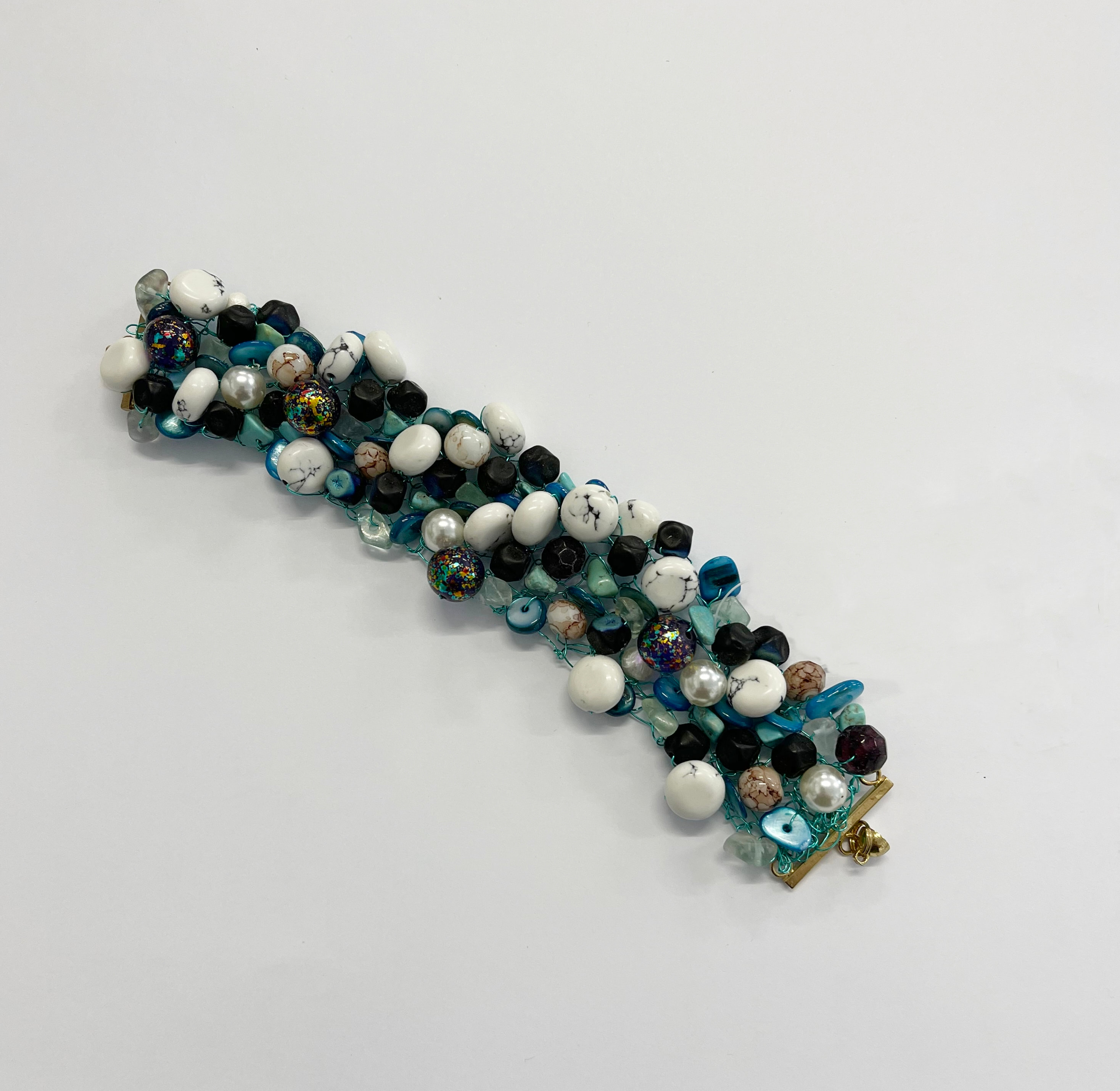 Knitting Patterns Galore - Wrap It Around Bracelet
